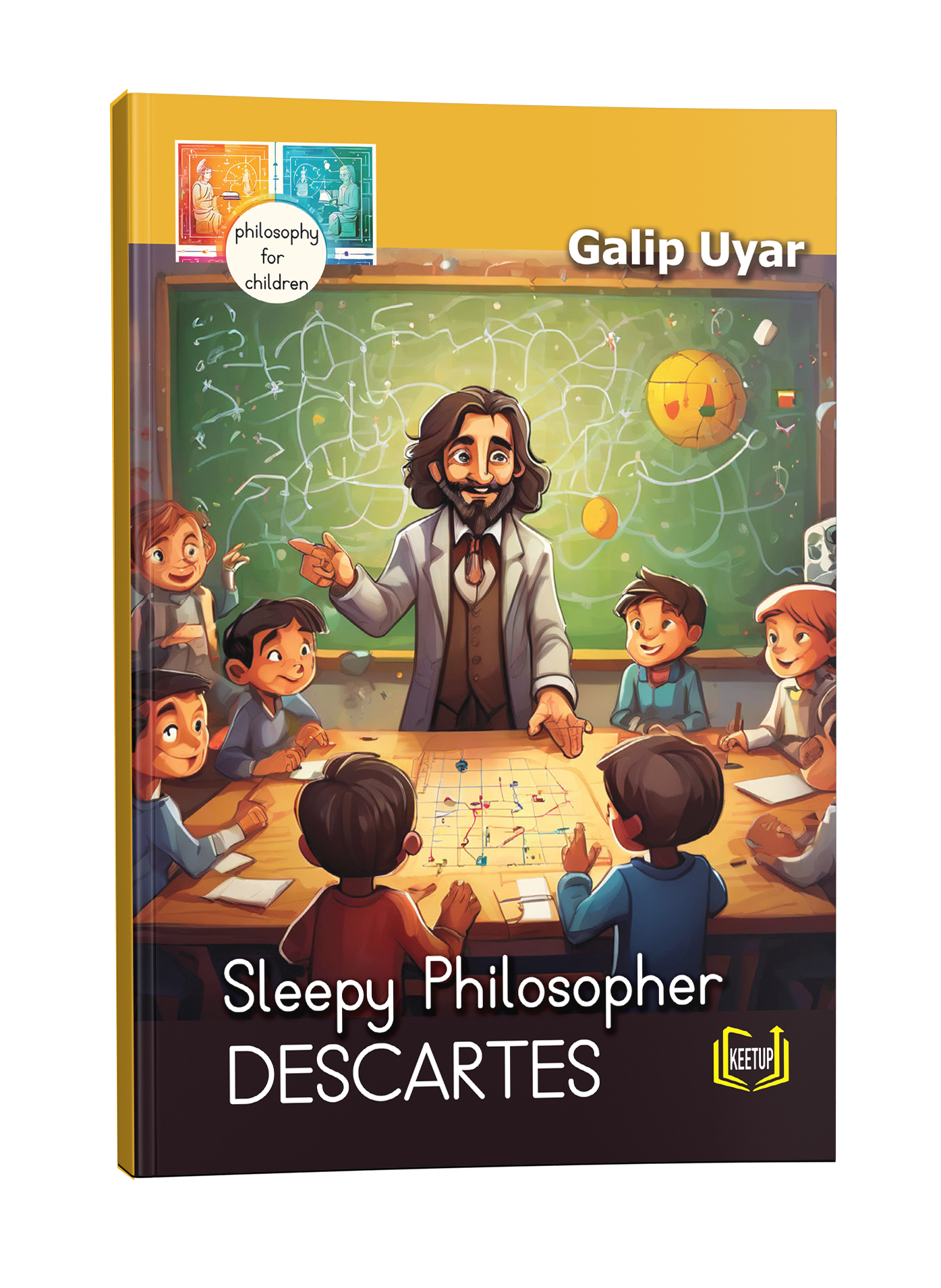 Philosophy for Children: Descartes - Sleepy Philosopher by Galip Uyar