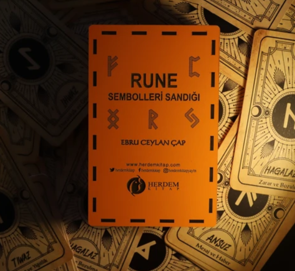 Rune Sembolleri Sandığı - Ahşap Kutulu