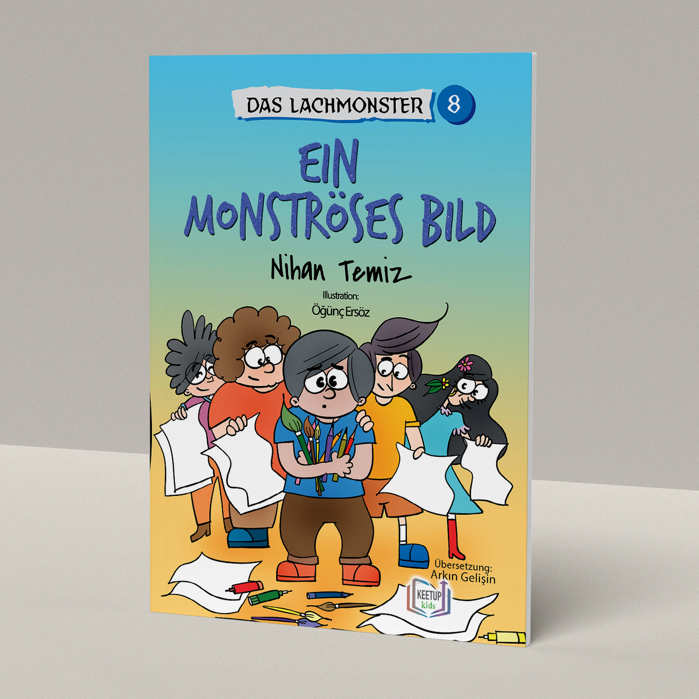 The Laughter Monster 8 -A Monstrous Picture by Nihan Temiz
