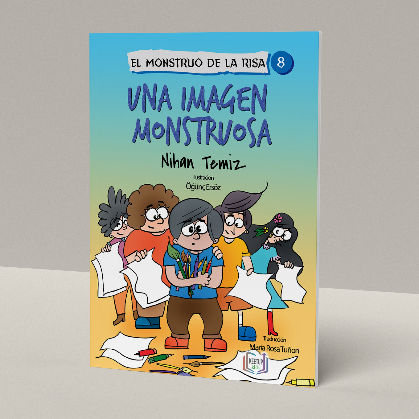 The Laughter Monster 8 -A Monstrous Picture by Nihan Temiz