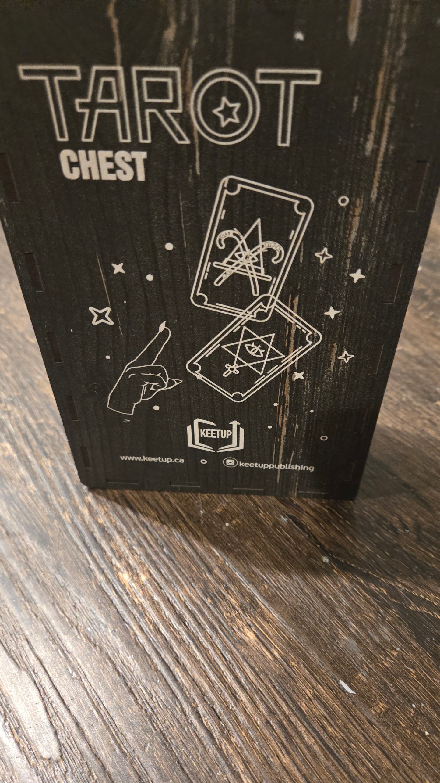 Wooden Tarot Box