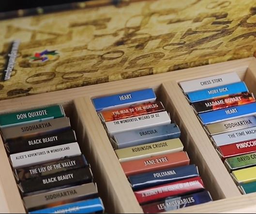 Chocolate Library - The Literary Chocolate Box